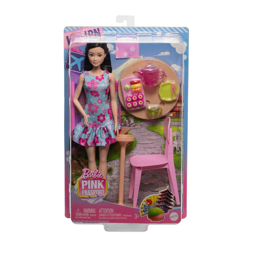 Barbie-Pink-Passport-Japan-Cafe-Playset-with-Fashion-Doll-in-Dress-Shoes-Furniture-Accessories-Including-Tea-Set-Sushi-Dolls-Barbie-Toycra_512x512.jpg Barbie Pink Passport Japan Café Playset w/ Doll, Furniture & Accessories - Image 1
