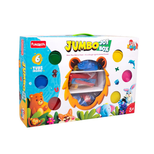 Funskool-Fundough-Jumbo-Joy-Box-Arts-Crafts-Funskool-Toycra_512x512.jpg Funskool Fundough Jumbo Joy Box: Non-Toxic Play Dough Set for Kids Age 3+ - Image 1