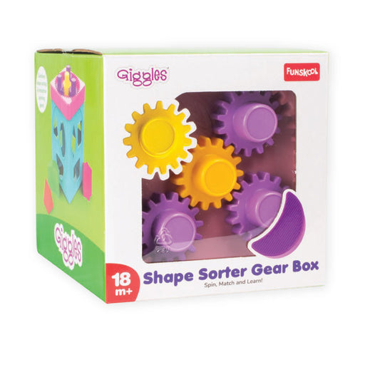 Funskool-Giggles-Shape-Sorter-Gear-Box-Learning-Education-Funskool-Toycra_512x512.jpg Funskool Giggles Shape Sorter Gear Box | 4 Gears & 9 Shapes Activity Toy - Image 1