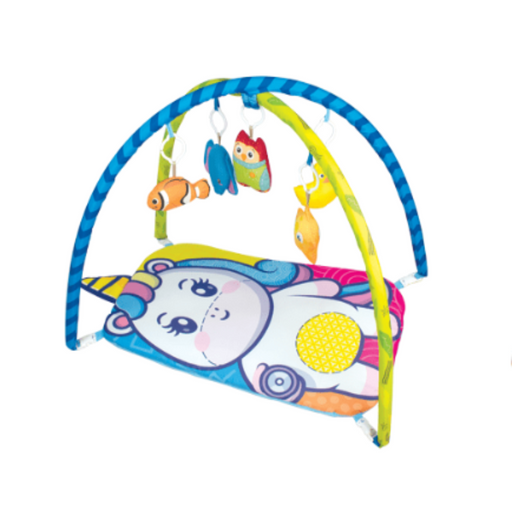 Itoys-Baby-Play-Gym-Small-Mats-Gym-Activity-Itoys-Toycra_512x512.png ITOYS Baby Play Gym Mat: 3 in 1, Soft Fabric, Rattle Toys - Boosts Motor Skills - Image 1
