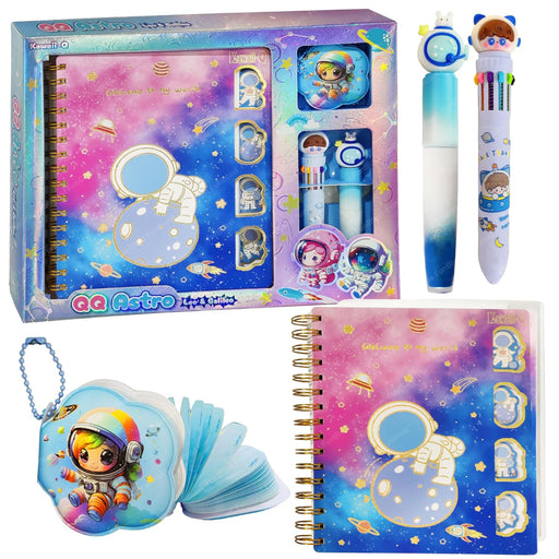 Kawaii-Astro-Leo-Galileo-Stationary-Set-Stationery-Bright-International-Toycra_512x512.jpg Kawaii Astro Leo & Galileo Stationary Set for Kids | Diary & Highlighter - Image 1