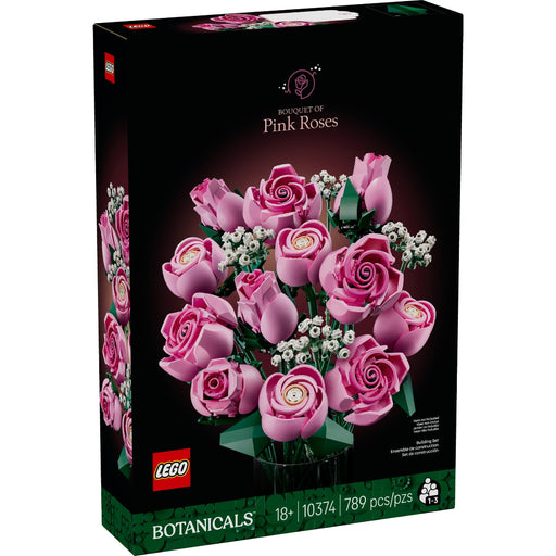 Lego-10374-Botanicals-Bouquet-Of-Pink-Roses-789-Pieces-Construction-LEGO-Toycra_512x512.jpg LEGO 10374 Botanicals Bouquet of Pink Roses Set (789 Pcs) - Image 1