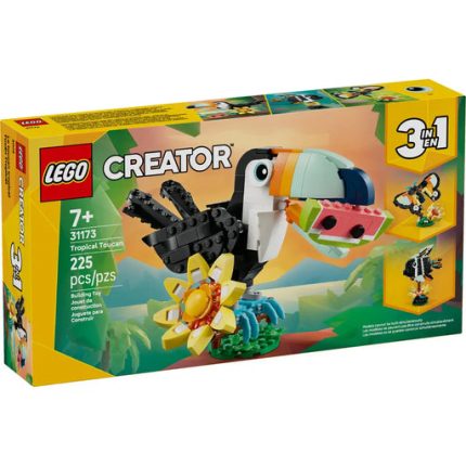 LEGO Creator 3-in-1 Tropical Toucan Set (31173) - 225 Pieces