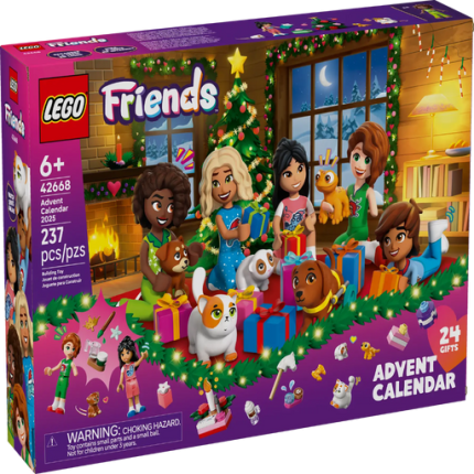 LEGO Friends Advent Calendar 2025 (42668) - 237 Pcs Christmas Gift