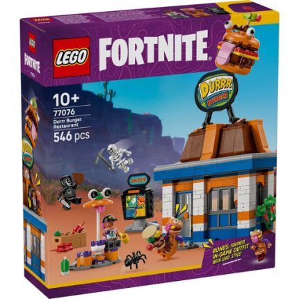 LEGO Fortnite Durrr Burger Restaurant Set #77076 (546 Pcs) for Ages 10+