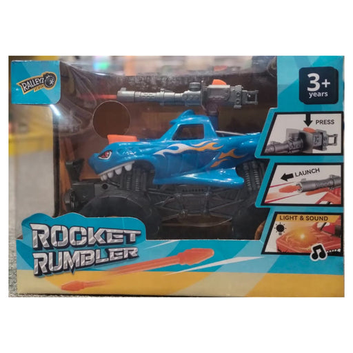 Ralleyz-Rocket-Rumbler-Shark-Blue-Vehicles-Ralleyz-Toycra_512x512.jpg Ralleyz Rocket Rumbler Toy Car - Shark-Blue (73 characters) - Image 1