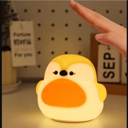 Robin Silicone Night Lamps: Cute, Rechargeable, BPA-Free, 3 Light Modes
