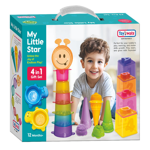 Toymate-My-Little-Star-A-4-in-1-Gift-Set-with-Bath-Toys-Stacking-Cups-Sorting-Blocks-for-Toddlers-For-Ages-12-Months-Active-Play-Toymate-Toycra_512x512.jpg Toymate My Little Star 4-in-1 Gift Set: Bath, Stacking, Sorting Toys (12M+) - Image 1